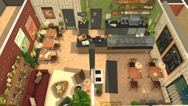 Official Paralives Build Mode screenshot with interior design tools
